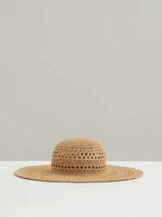 Women Straw Sun Hat in Natural
