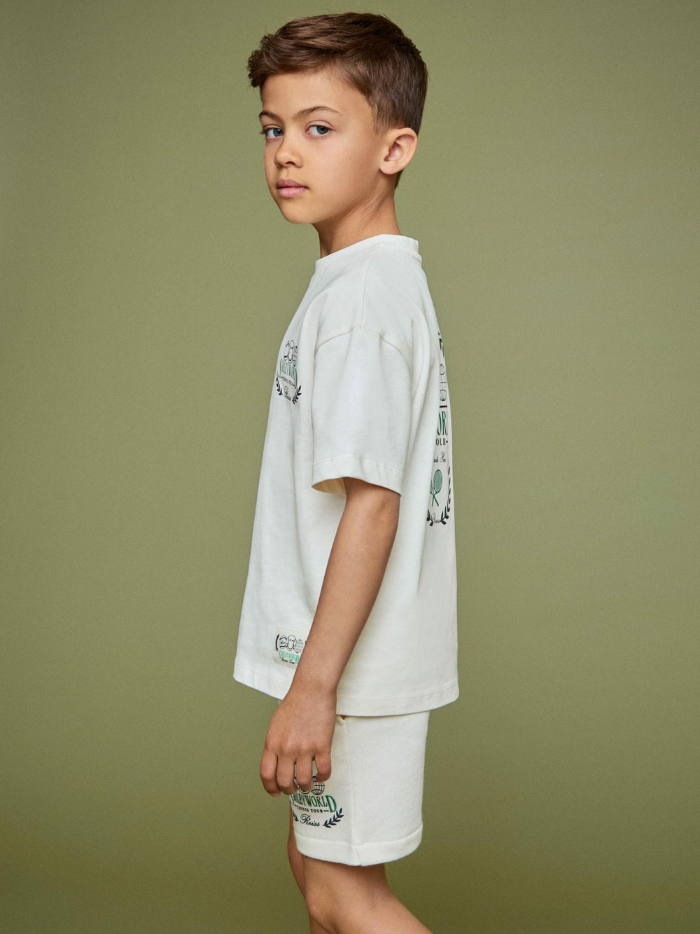 Children & Baby 3-9 yrs SmileyWorld Oversize T-Shirt in White