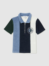 Children & Baby 13-14 yrs SmileyWorld Towel Polo Shirt in Blue