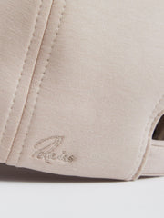 Men Jersey Logo-Embroidered Baseball Cap in Light Camel