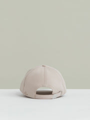 Men Jersey Logo-Embroidered Baseball Cap in Light Camel