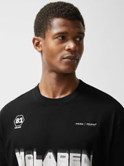 Men McLaren F1 Team British GP T-Shirt Unisex Fit in Black