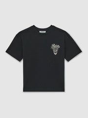 Children & Baby 3-9 yrs Cotton Motor Cars-Print T-Shirt in Washed Blue/White