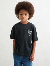 Children & Baby Cotton Motor Cars-Print T-Shirt in Blue