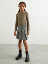 Children & Baby 9-13 yrs Cotton Ruched Long-Sleeve T-Shirt with Stretch in Khaki