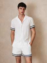 Men | Ché Stripe-Cuff Shirt in White