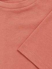Children & Baby 9-13 yrs Cotton Oversized Cropped T-Shirt in Rose