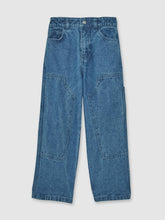 Children & Baby 13-14 yrs Straight-Leg Carpenter Jeans in Mid Blue