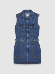 Women Dress in Indigo
