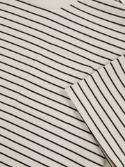 Children & Baby 13-14 yrs Cotton-Blend Stripe T-Shirt in White/Navy