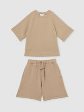 Children & Baby 13-14 yrs Modal-Blend Sweatshirt And Shorts Set in Mink