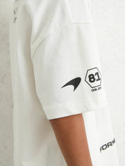 Children & Baby 9-13 yrs McLaren F1 Team British GP T-Shirt Unisex Fit in White