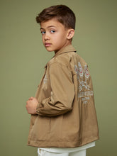 Children & Baby 9-13 yrs SmileyWorld Harrington Jacket in Stone