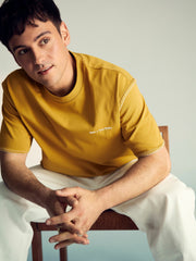 Men | Tom Daley Graphic-Print T-Shirt in Yellow