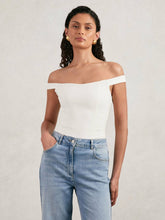 Women Scuba Corset Bodysuit in White