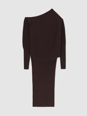 Women Dress in Plum Purple