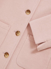Children & Baby 9-13 yrs Wool-Blend Single-Breasted Coat in Pink