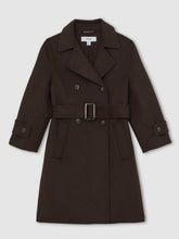 Children & Baby 13-14 yrs Double-Breasted Blindseam Wool-Blend Coat in Chocolate Brown