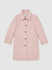Children & Baby 3-9 yrs Wool-Blend Single-Breasted Coat in Pink