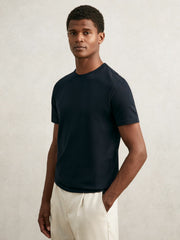 Men T-Shirts 3 Pack in White/Navy/Dark Sage Green