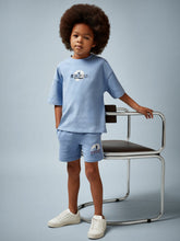 Children & Baby 3-9 yrs Superman Logo-Print Shorts in Light Blue