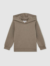 Children & Baby Interlock Jersey Hoodie in Taupe Brown