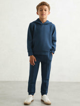 Children & Baby Interlock Jersey Hoodie in Ocean Blue