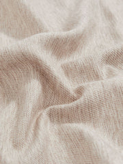 Men Wool Silk Textured Pocket Square in Oatmeal