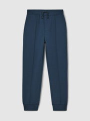 Children & Baby 13-14 yrs Interlock Drawstring Joggers in Ocean Blue