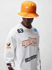 Men Hat in Papaya Orange