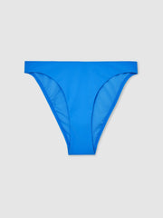 Women High Cut Bikini Bottoms in Cornflower Blue