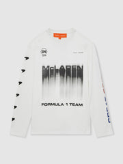 Men McLaren F1 Team British GP T-Shirt Unisex Fit in White