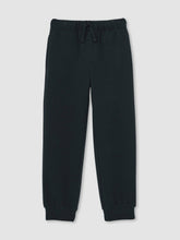 Children & Baby Cotton-Blend Textured Cuffed Joggers in Navy