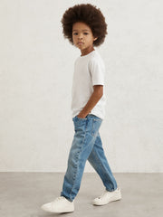 Children & Baby 9-13 yrs Crew Neck T-Shirt in White