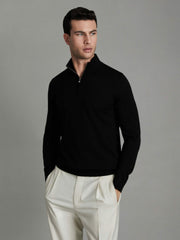 Men Pack of Two Merino Wool Jumpers in Black