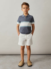 Children & Baby 3-9 yrs Cotton Chino Shorts with Stretch in White