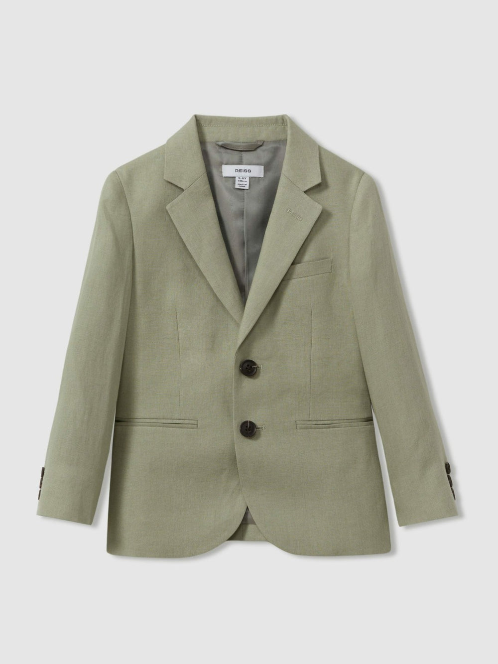 Children & Baby 9-13 yrs Linen Single Breasted Blazer in Apple
