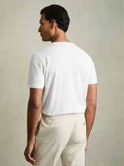 Men Cotton-Jersey Crew-Neck T-shirts 3 Pack in White