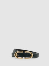 Women Horseshoe Belt in Black
