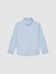 Children & Baby 3-9 yrs Button Down Oxford Shirt in Soft Blue