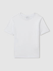 Children & Baby 9-13 yrs Crew Neck T-Shirt in White