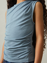 Children & Baby 9-13 yrs Ruched Vest Top in Blue