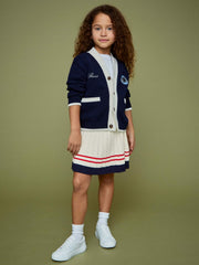 Children & Baby 4-9 yrs SmileyWorld Tennis Skirt in Off White