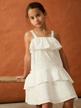 Children & Baby 9-13 yrs SmileyWorld Broderie Logo Dress in Ivory