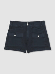 Women Paige Cargo Shorts in Navy
