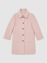 Children & Baby 13-14 yrs Wool-Blend Single-Breasted Coat in Pink
