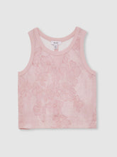 Children & Baby 13-14 yrs Cotton Floral Vest and Joggers Set in Pink Print