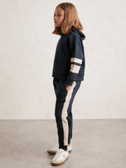 Children & Baby Cotton-Blend Joggers and Hoodie Set in Navy