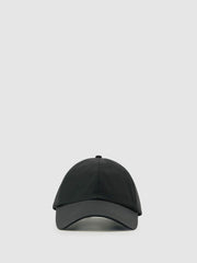 Men Embroidered Logo Tech Baseball Cap in Black
