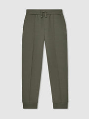 Children & Baby 3-9 yrs Interlock Drawstring Joggers in Dark Sage
